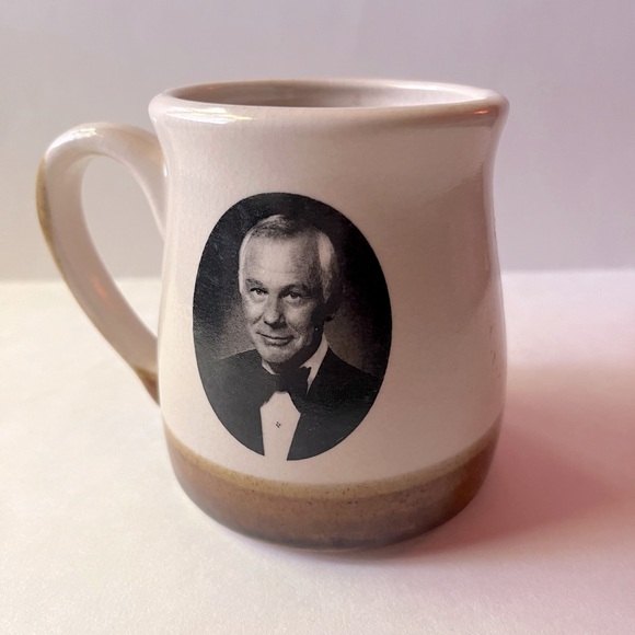 Vintage Johnny Carson 12 oz Collection Mug The Tonight Show Made In The USA - Picture 2 of 5